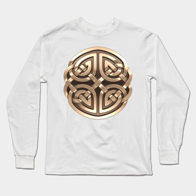 KNOT OF ANTRIM Long Sleeve T-Shirt by SimonAdamo